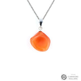 Pendentif Agate Cornaline 2 La Taillerie