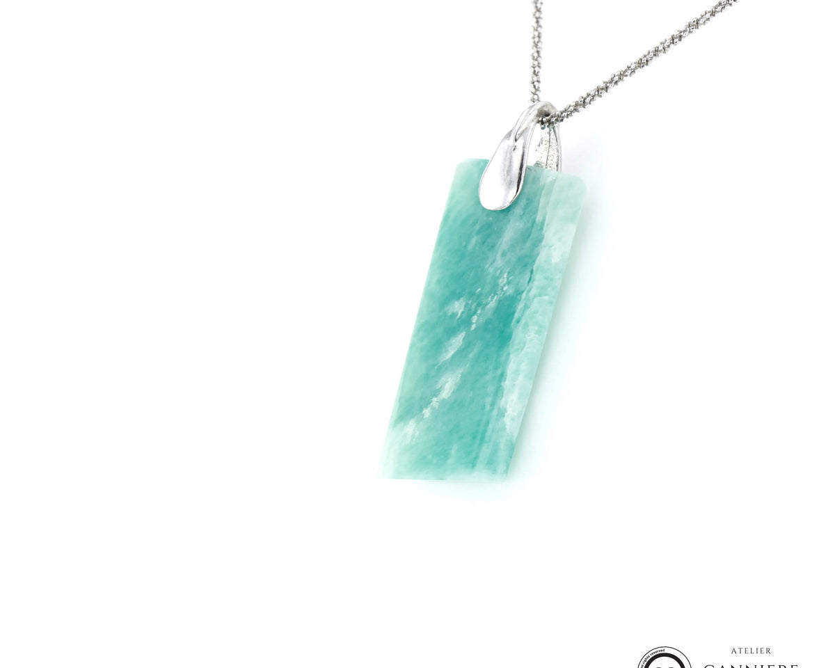 Pendentif Amazonite 1 La Taillerie