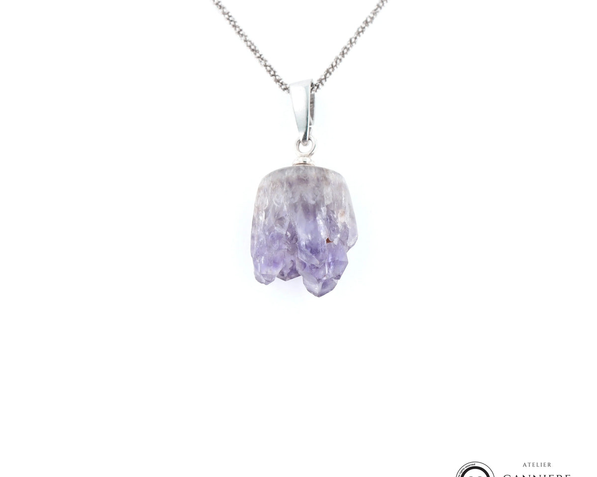Pendentif d’Améthyste 3 La Taillerie