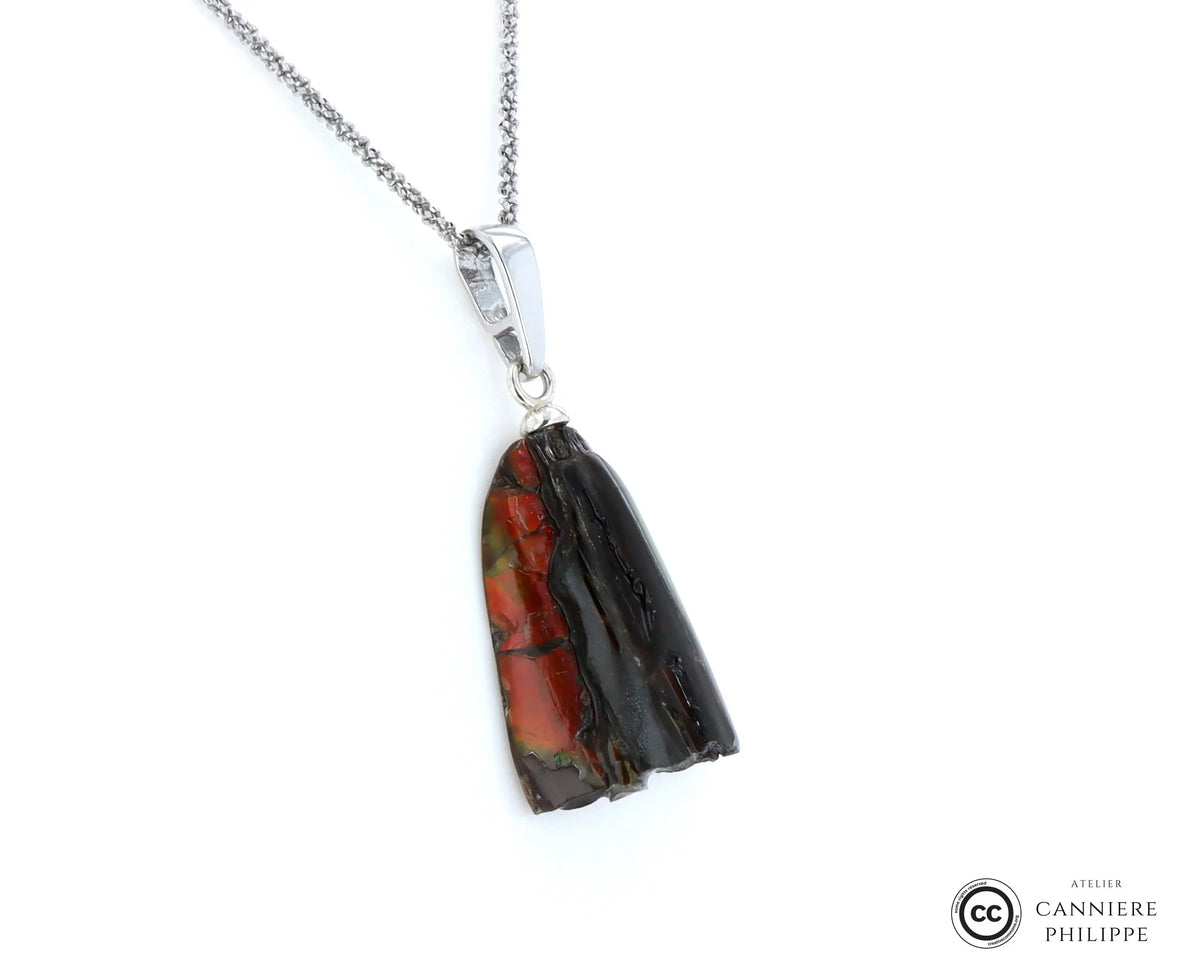 Pendentif Ammolite 1 La Taillerie