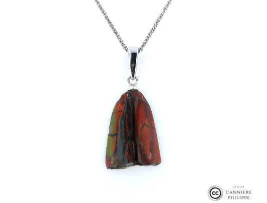 Pendentif Ammolite 1 La Taillerie