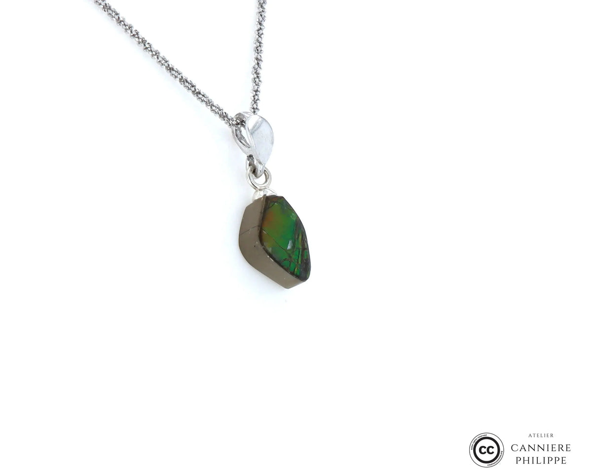 Pendentif Ammolite 2 La Taillerie