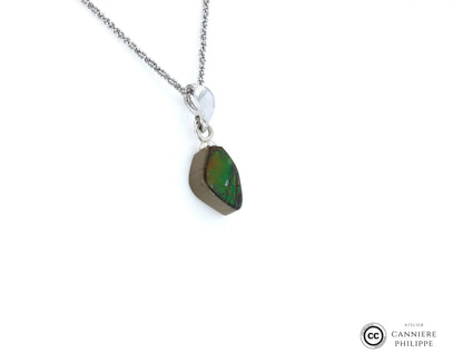 Pendentif Ammolite 2 La Taillerie