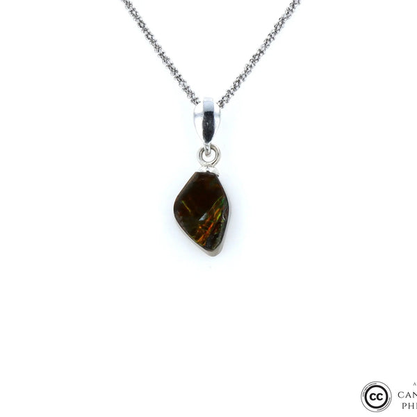 Pendentif Ammolite 2 La Taillerie