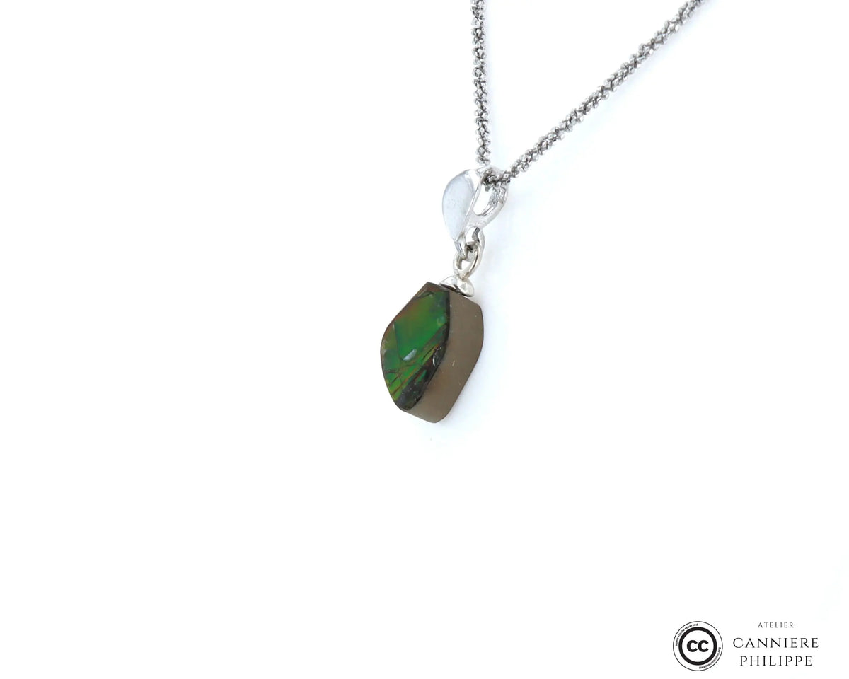 Pendentif Ammolite 2 La Taillerie