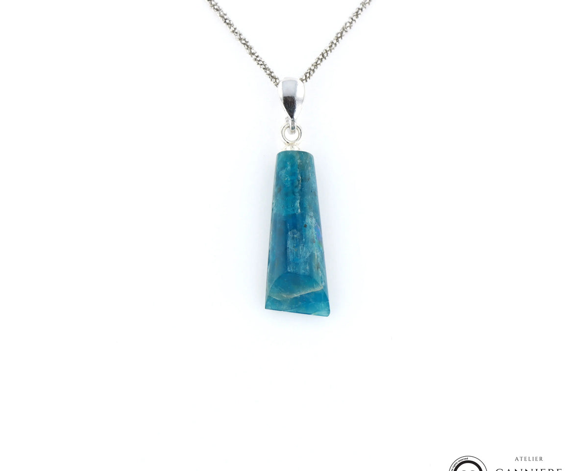 Pendentif Apatite 2 La Taillerie