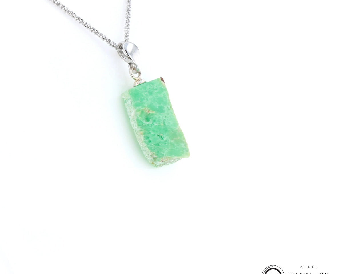 Pendentif Chrysoprase 5 La Taillerie