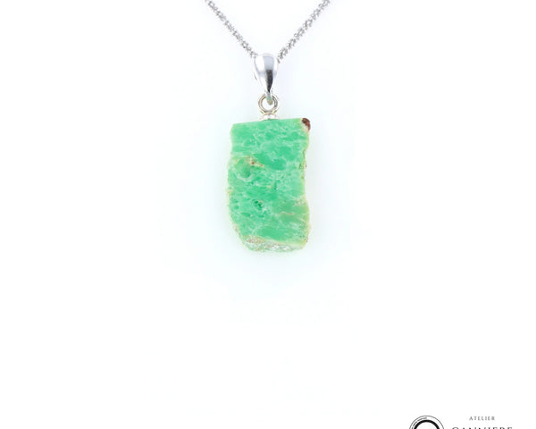 Pendentif Chrysoprase 5 La Taillerie