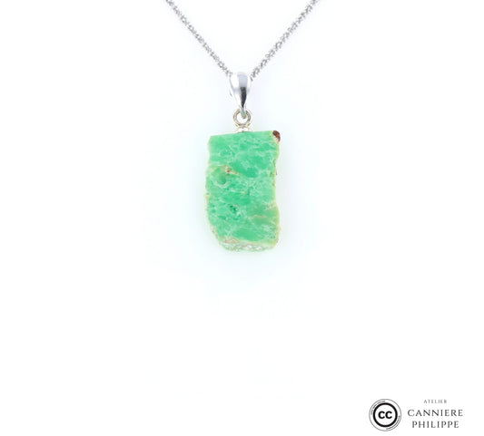 Pendentif Chrysoprase 5 La Taillerie