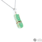 Pendentif  Chrysoprase 2 La Taillerie