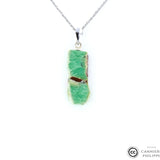 Pendentif  Chrysoprase 2 La Taillerie
