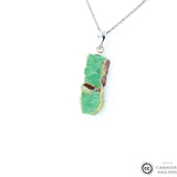 Pendentif  Chrysoprase 2 La Taillerie