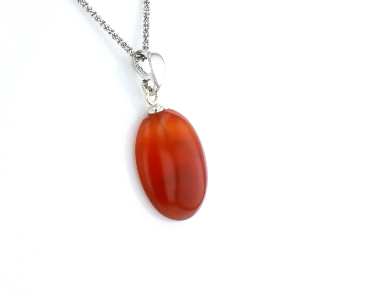Pendentif Cornaline 1 La Taillerie