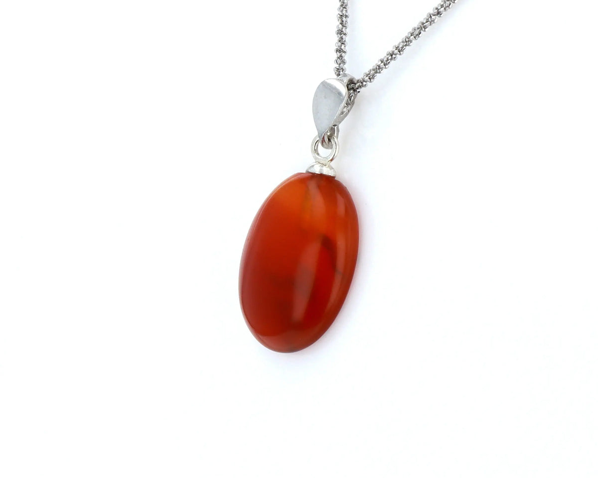 Pendentif Cornaline 1 La Taillerie