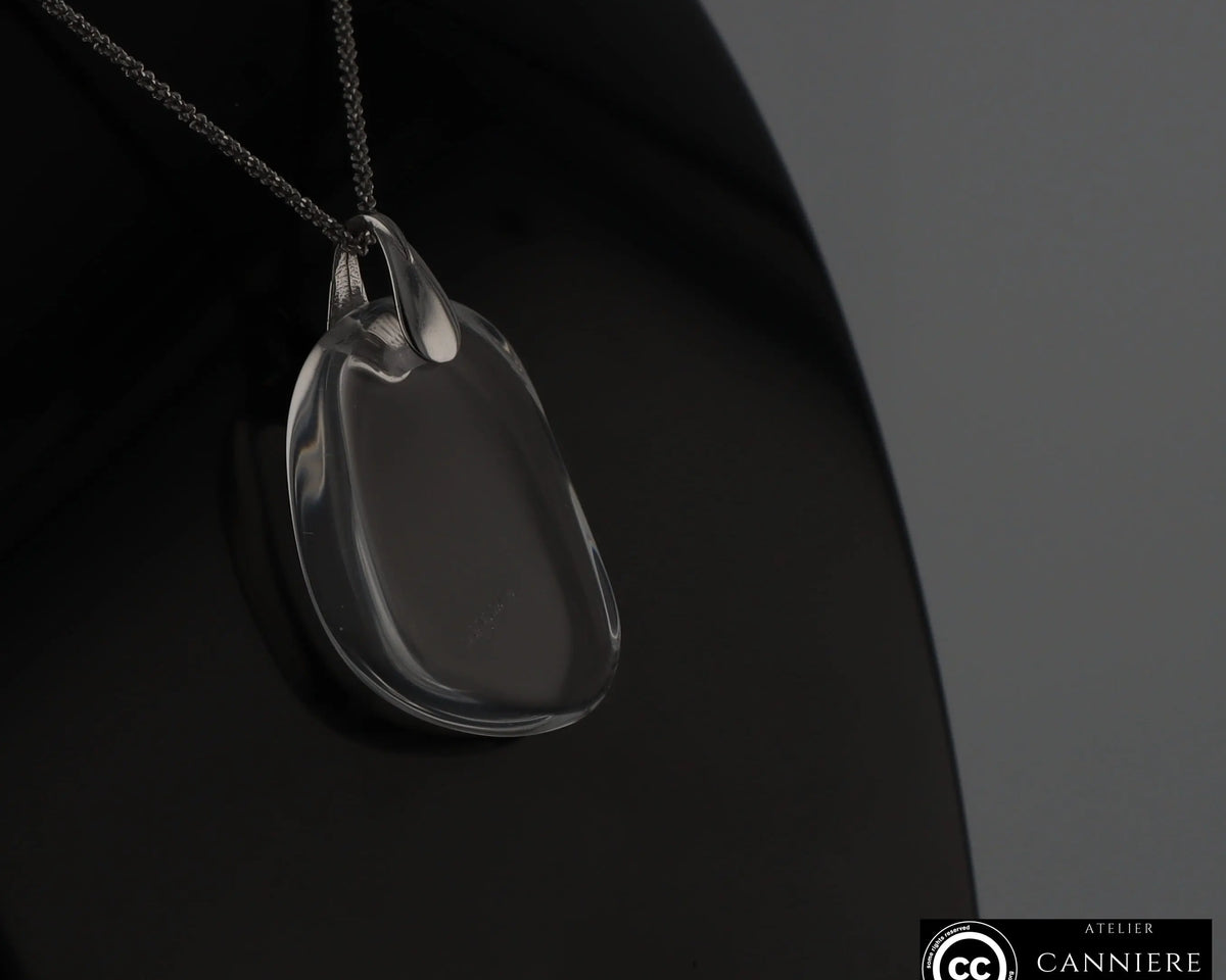 Pendentif Cristal de Roche 3 La Taillerie