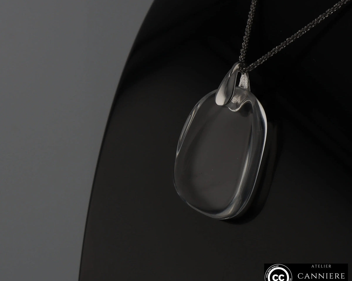 Pendentif Cristal de Roche 3 La Taillerie