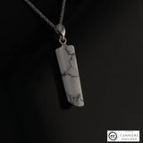 Pendentif Howlite 1 La Taillerie