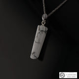 Pendentif Howlite 1 La Taillerie