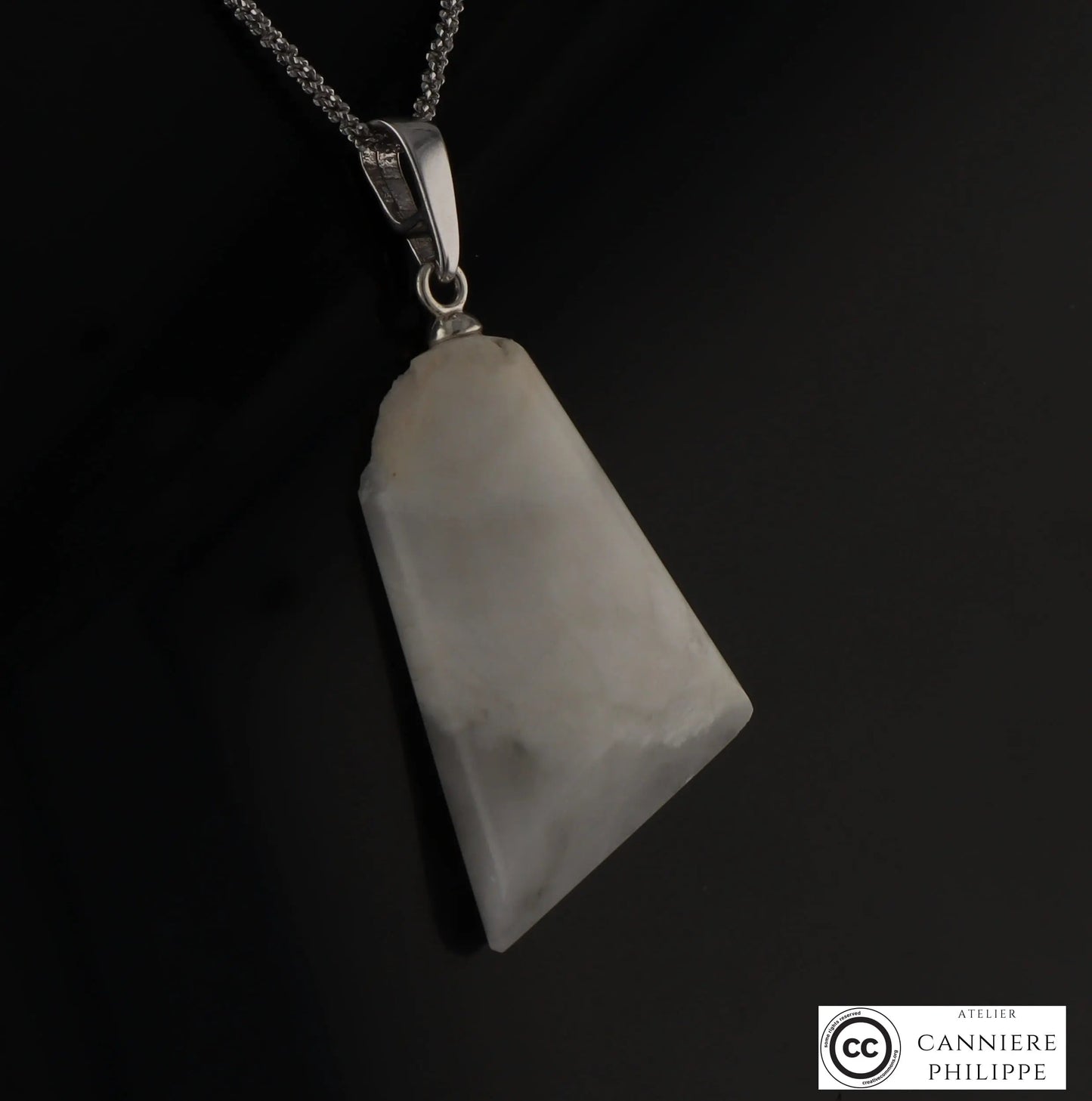 Pendentif Howlite 3 La Taillerie