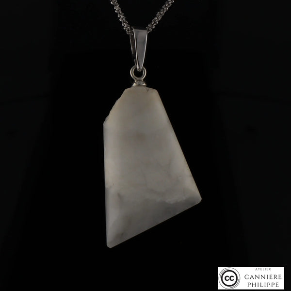 Pendentif Howlite 3 La Taillerie