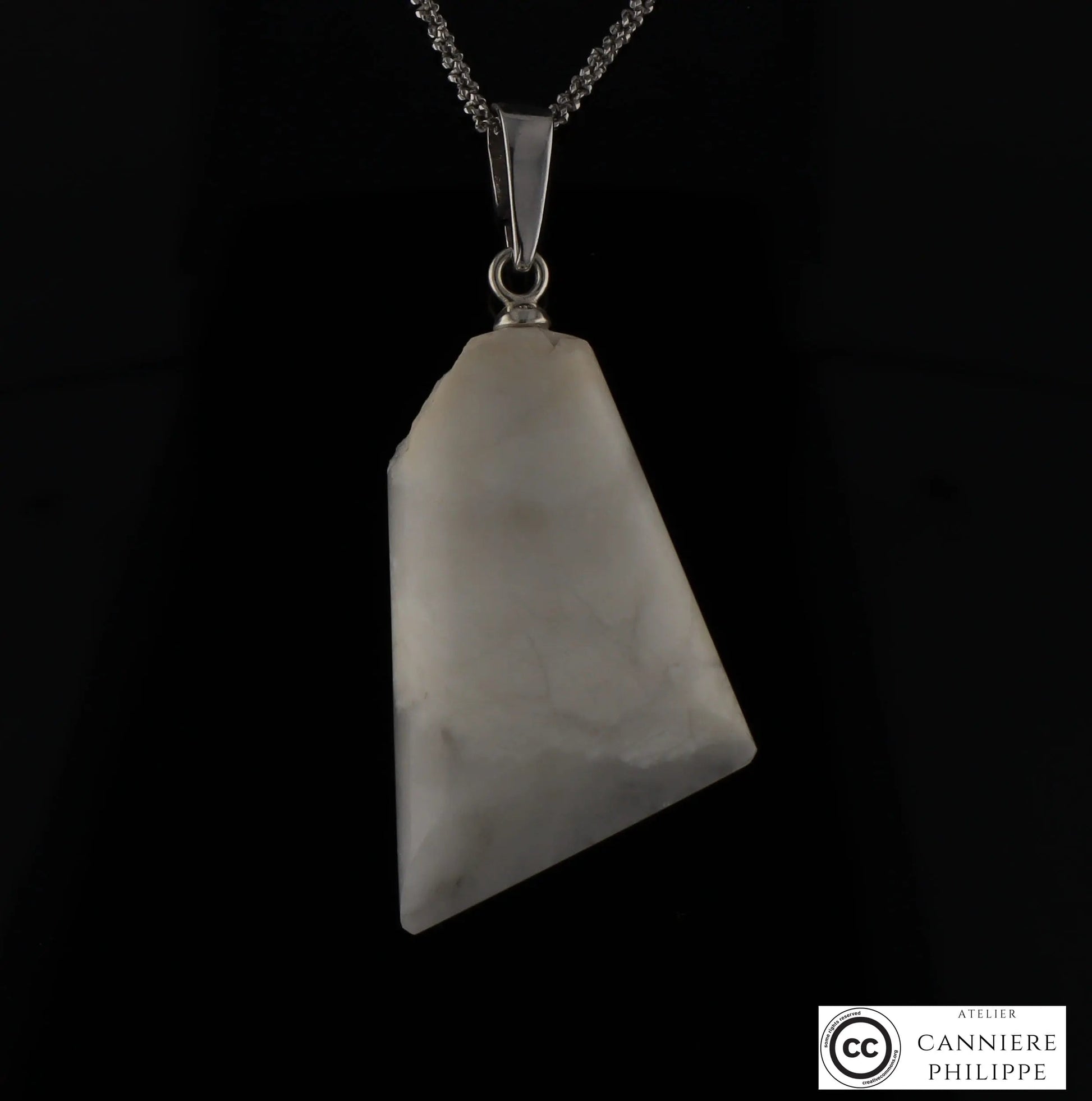 Pendentif Howlite 3 La Taillerie
