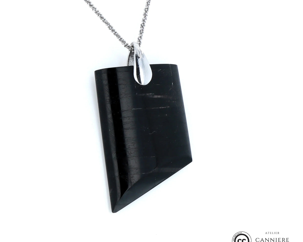 Pendentif Hyperstène 1 La Taillerie