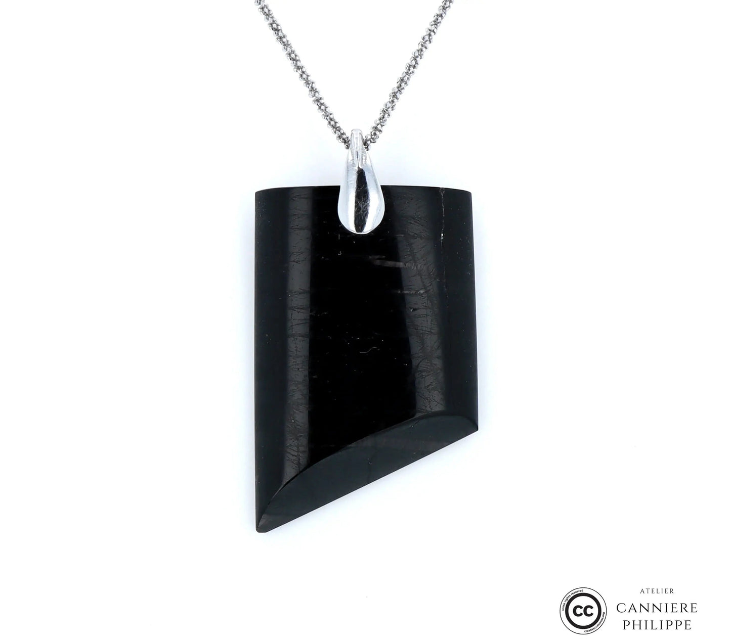 Pendentif Hyperstène 1 La Taillerie