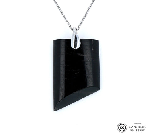 Pendentif Hyperstène 1 La Taillerie