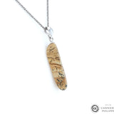 Pendentif Jaspe Paysage  4 La Taillerie