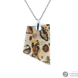 Pendentif Jaspe Léopardskin 1 La Taillerie