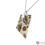 Pendentif Jaspe Léopardskin 1 La Taillerie