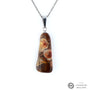 Pendentif Jaspe a Ocelles 2 La Taillerie