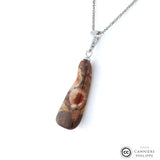 Pendentif Jaspe a Ocelles 2 La Taillerie