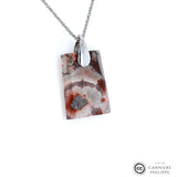 Pendentif Jaspe a Ocelles 3 La Taillerie