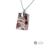 Pendentif Jaspe a Ocelles 3 La Taillerie