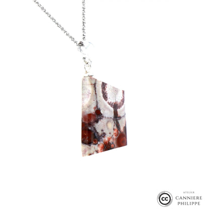 Pendentif Jaspe a Ocelles 4 La Taillerie