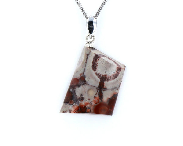 Pendentif Jaspe a Ocelles 4 La Taillerie