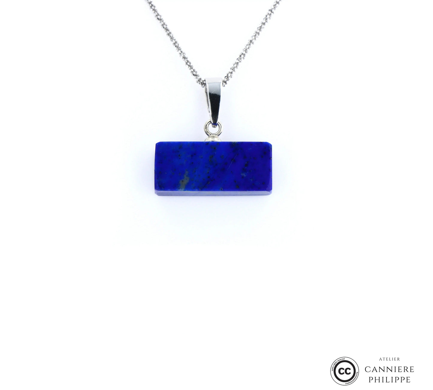 Pendentif Lapis Lazuli 1 La Taillerie