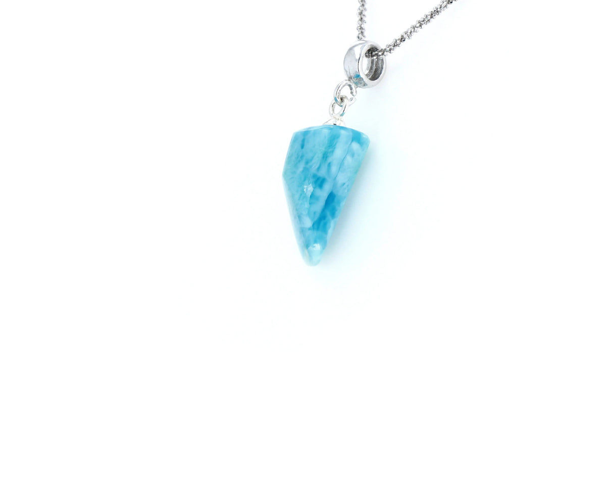 Pendentif Larimar 1 La Taillerie