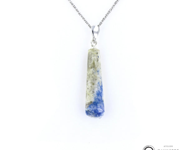 Pendentif Linarite 2 La Taillerie