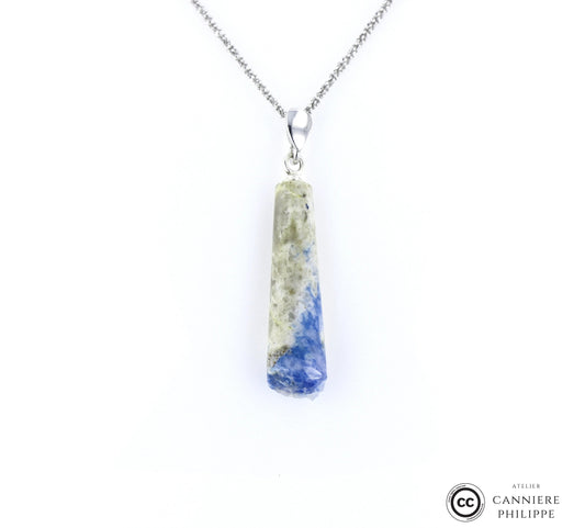Pendentif Linarite 2 La Taillerie
