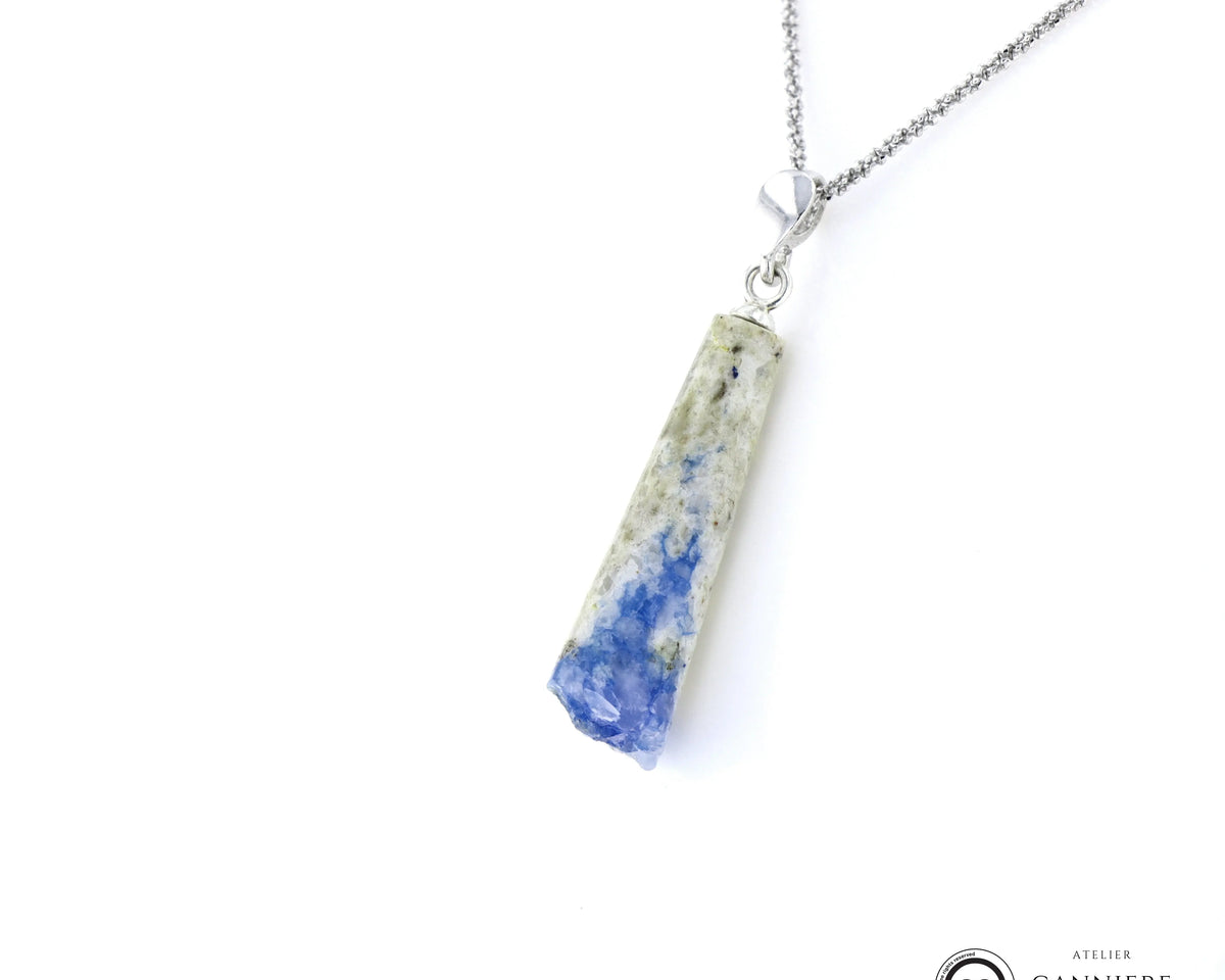 Pendentif Linarite 2 La Taillerie