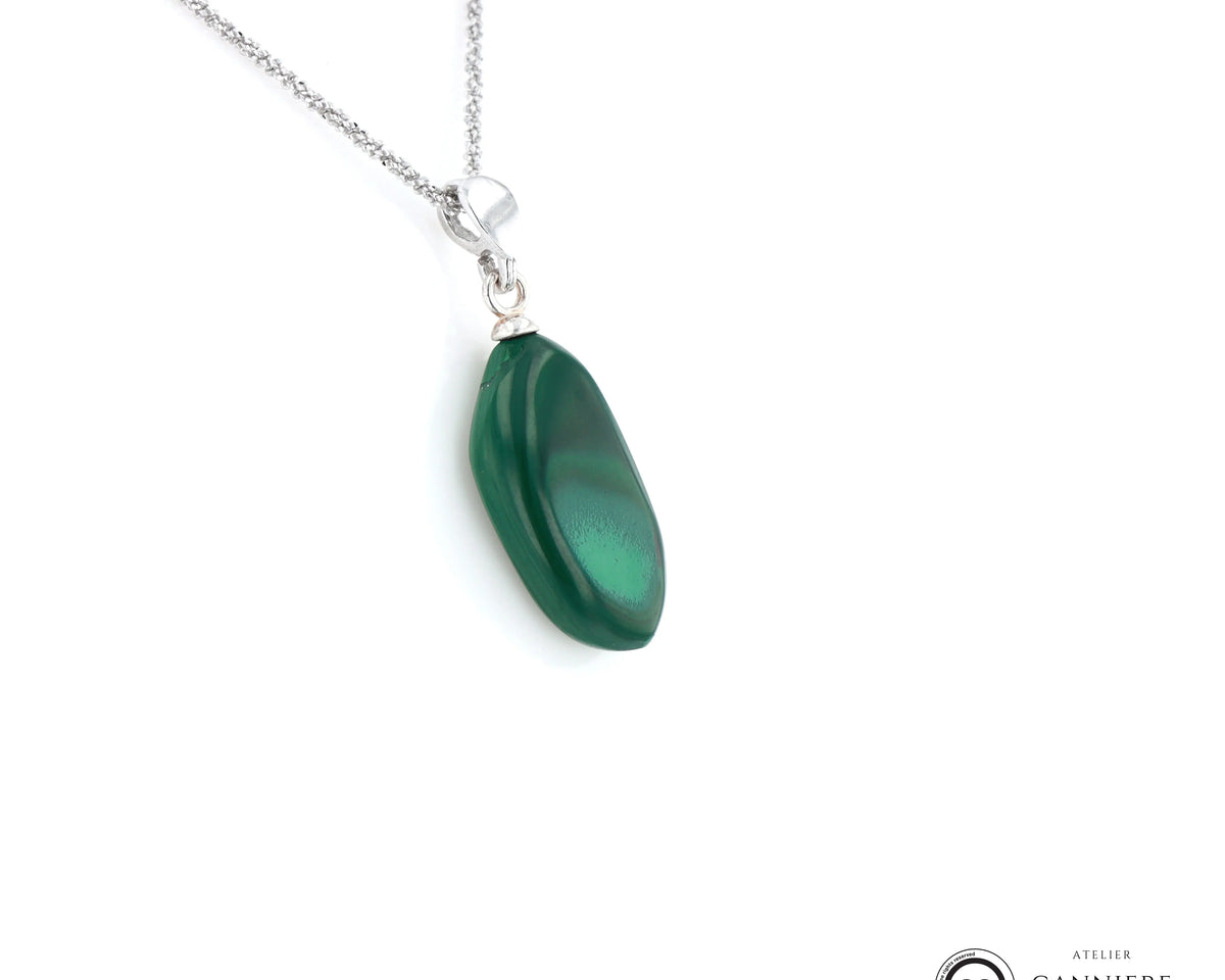 Pendentif Malachite 2 La Taillerie