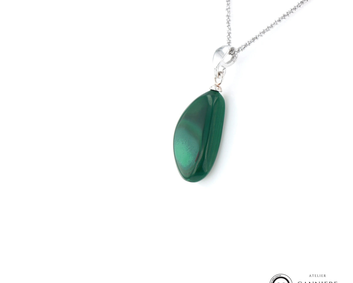 Pendentif Malachite 2 La Taillerie