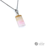 Pendentif Mangano calcite 2 La Taillerie