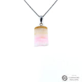 Pendentif Mangano calcite 2 La Taillerie