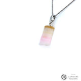 Pendentif Mangano calcite 2 La Taillerie