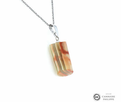 Pendentif Onyx Vert 1 La Taillerie