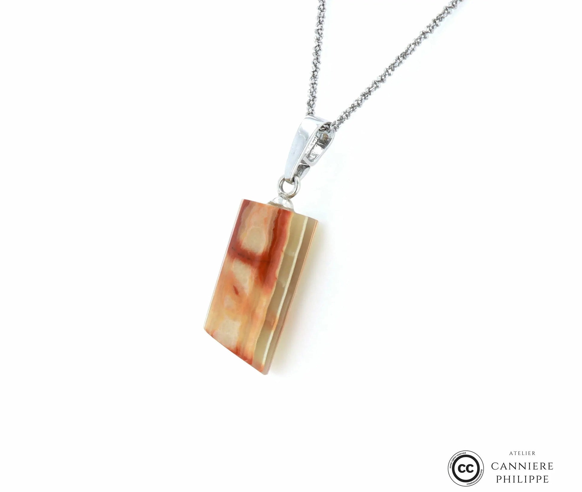 Pendentif Onyx Vert 1 La Taillerie