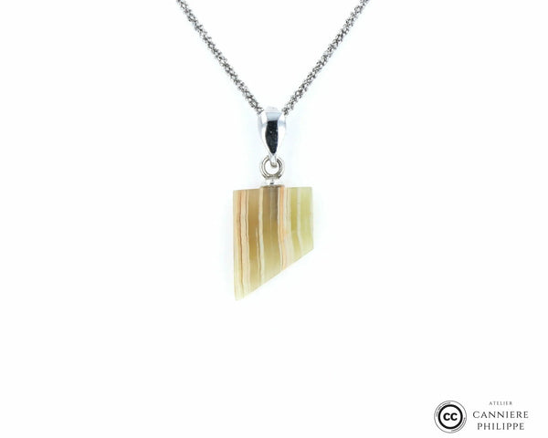Pendentif Onyx Vert 2 La Taillerie